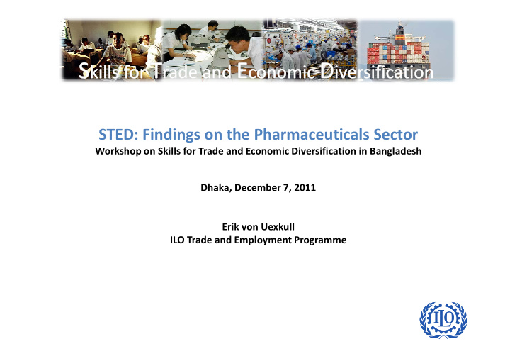 sted findings on the pharmaceuticals sector