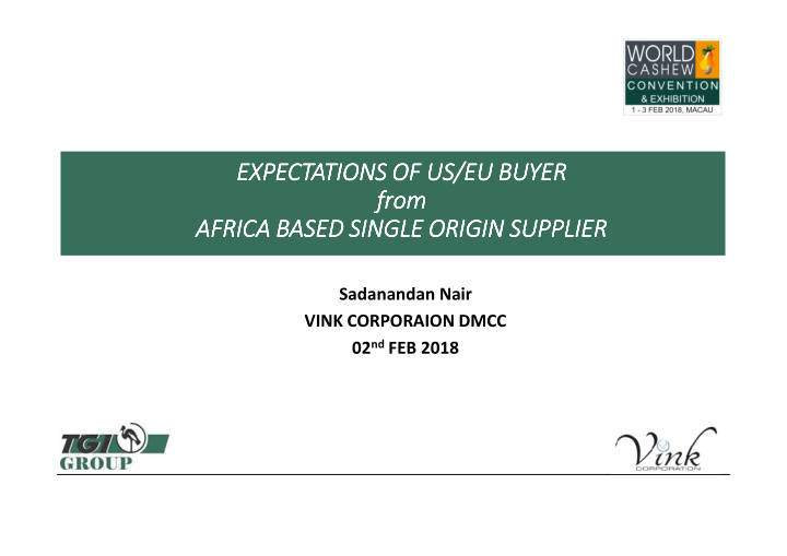 expectations of us eu buyer expectations of us eu buyer