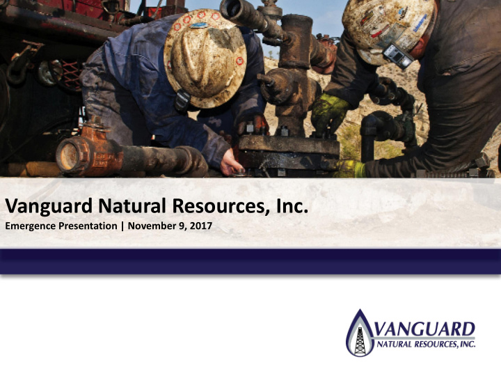 vanguard natural resources inc
