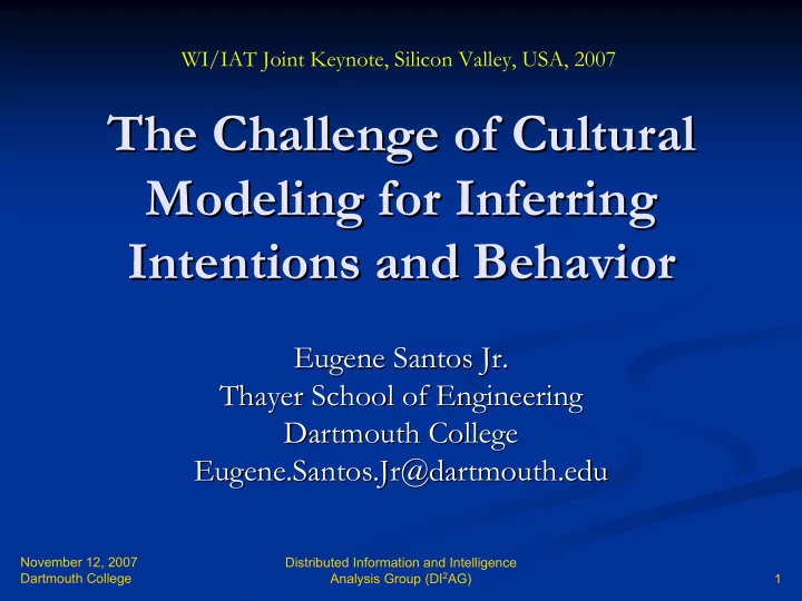 the challenge of cultural the challenge of cultural
