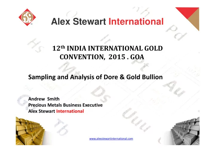 alex stewart international alex stewart international