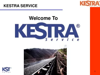 Welcome To  1  THE KESTRA GROUP  +  +  Founded in 1964 by visionary  Giuseppe Ferri and situated on