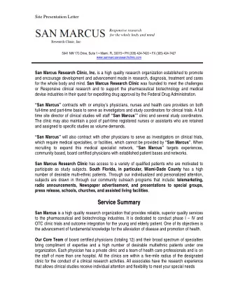 5941 NW 173 Drive, Suite 1  Miami, FL 33015  PH (305) 424 - 7420  FX (305) 424 -7427