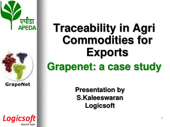 traceability overview