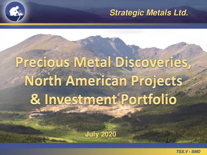 strategic metals ltd