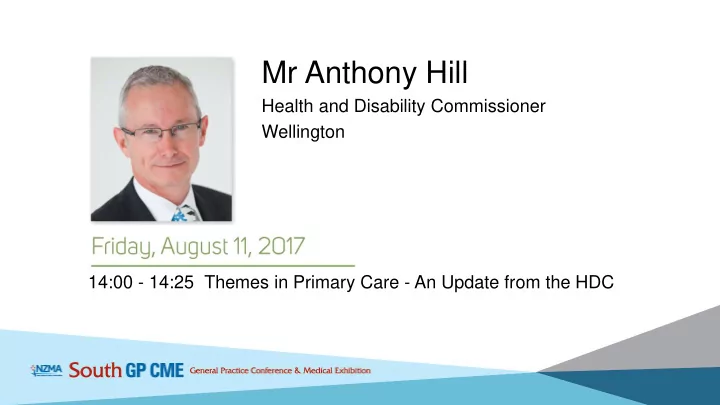 mr anthony hill