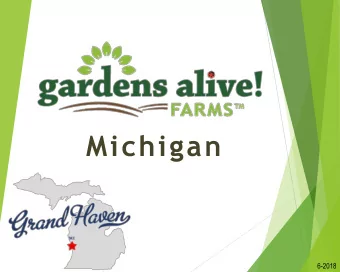 Michigan  6-2018  Aerials  Shipping  Products  Acres  Prod  Prop  Shipping  Whsle Ctr  Admin  Total