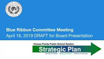 Blue Ribbon Committee Overview  The Blue Ribbon Committee (BRC) was not empowered or intended to be