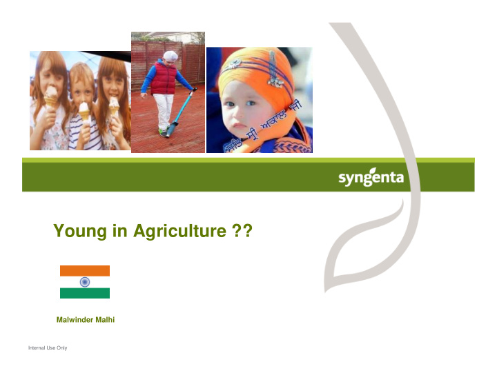 young in agriculture
