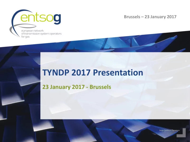tyndp 2017 presentation