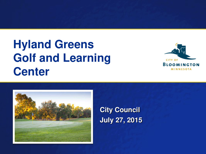 hyland greens golf and learning center