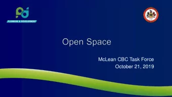 October 21, 2019  Community Image Selections  Why Do We Need Open Space/Urban Parks?  Health and