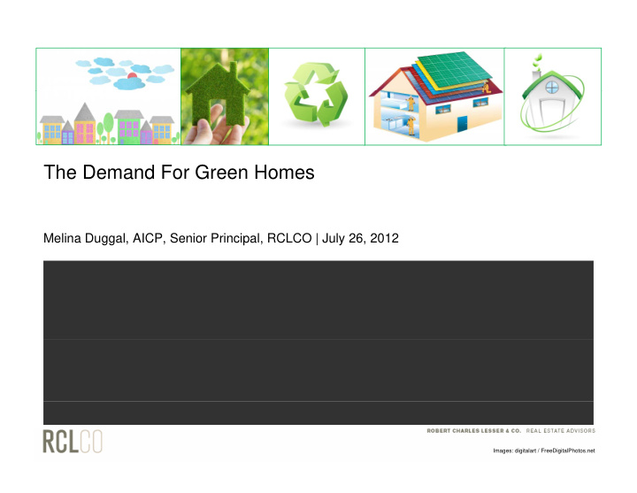 the demand for green homes