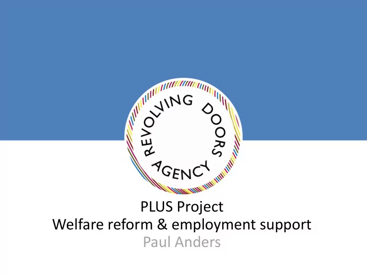 paul anders about