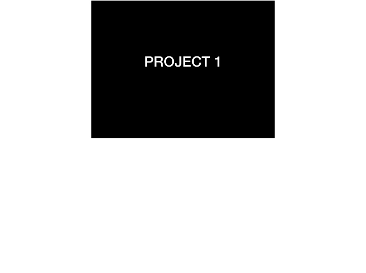 project 1