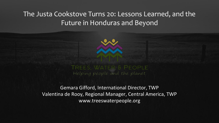 the justa cookstove turns 20 lessons learned and the