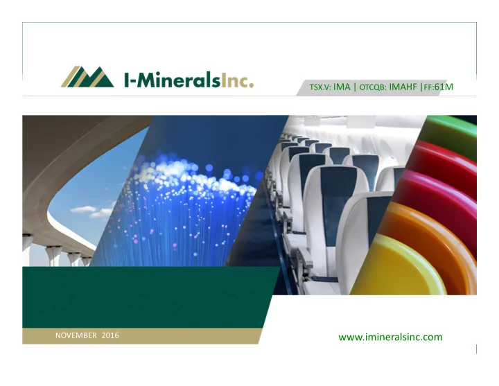 imineralsinc com