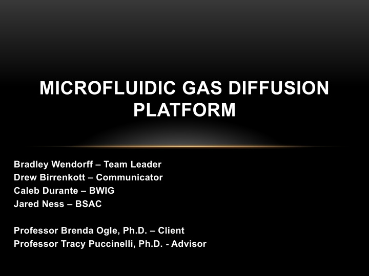 microfluidic gas diffusion platform