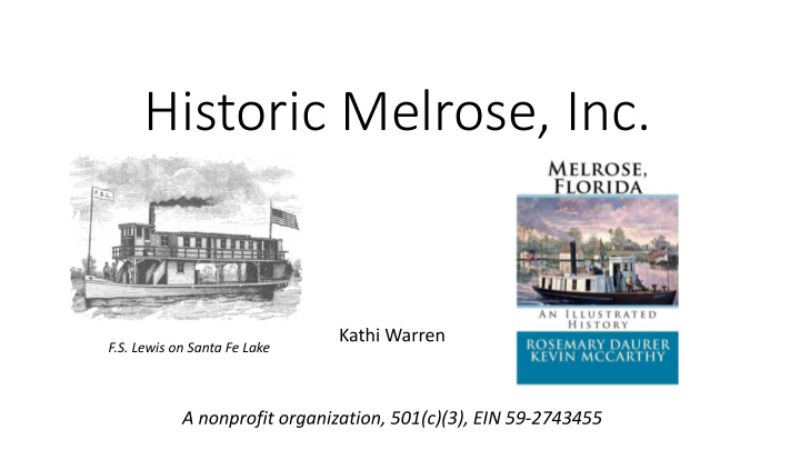 historic melrose inc
