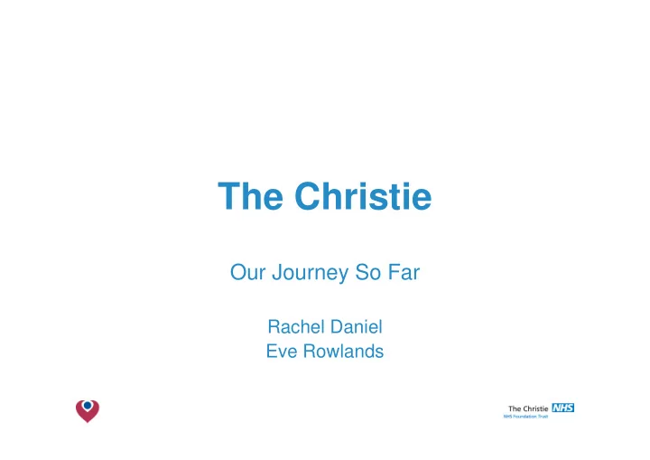 the christie