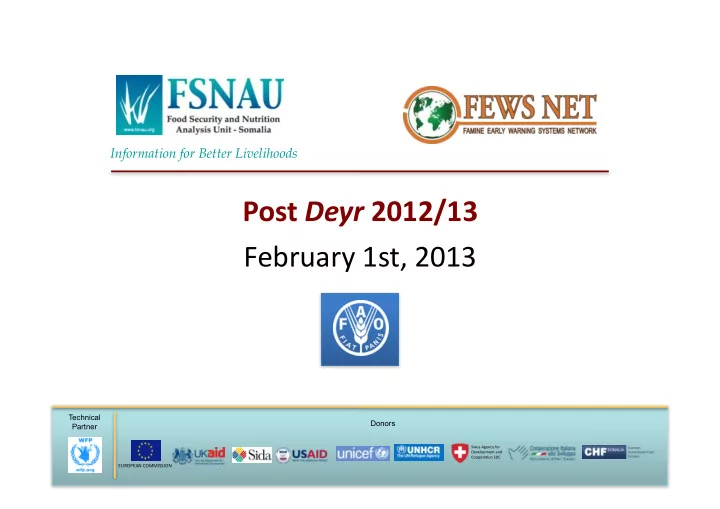 post deyr 2012 13 february 1st 2013