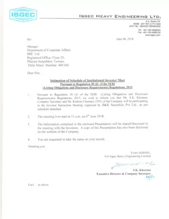 1  Isgec Heavy Engineering Ltd.  Isgec Foster Wheeler Boilers Pvt. Ltd.  ISGEC  Isgec Hitachi Zosen