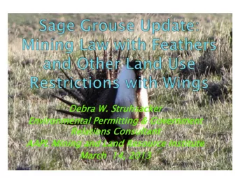 Relations  Re  ions Consu  sultant  tant  AAPL  PL Mining  ing and  d Land  nd Resource  ource