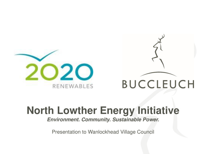 north lowther energy initiative