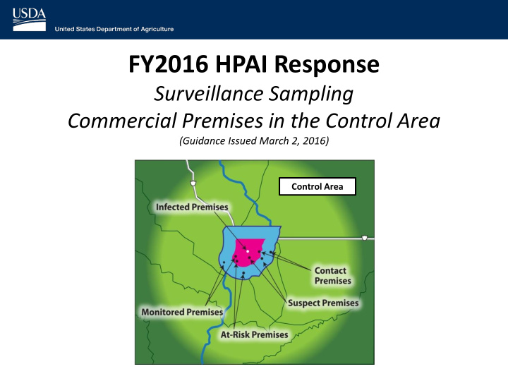 fy2016 hpai response