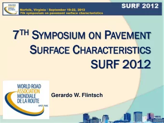 NT  MENT S UR CE C HA TICS  URFACE  HARA  RACTE  TERI  RISTI  SUR  URF 20  2012  12  Gerardo W.