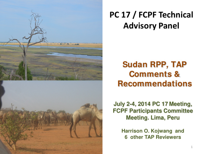 july 2 4 2014 pc 17 meeting fcpf participants committee
