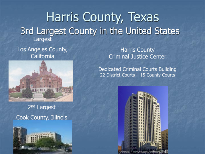 harris county texas