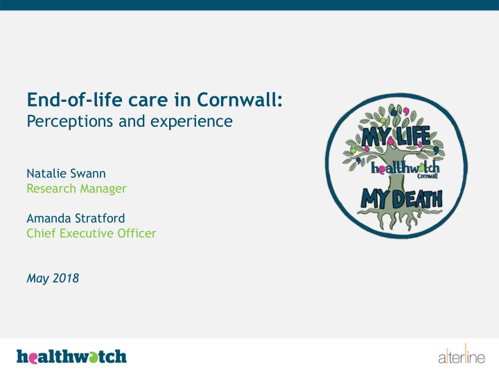 end of life care in cornwall