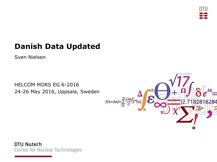 danish data updated