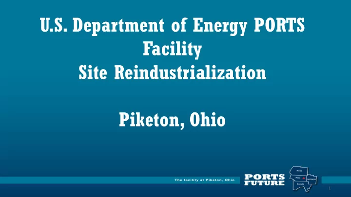 facility