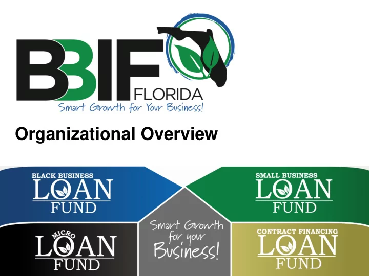 organizational overview organizational