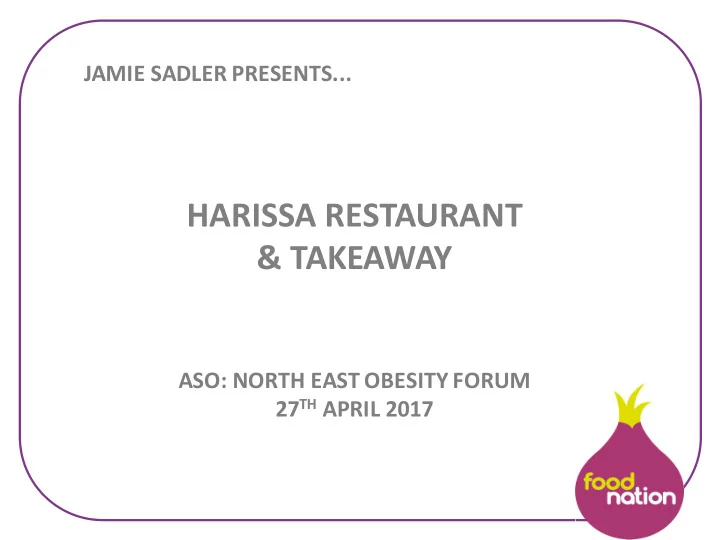 harissa restaurant takeaway