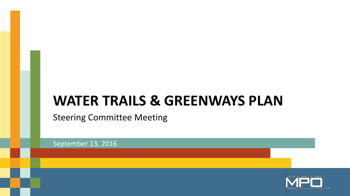 water trails greenways plan