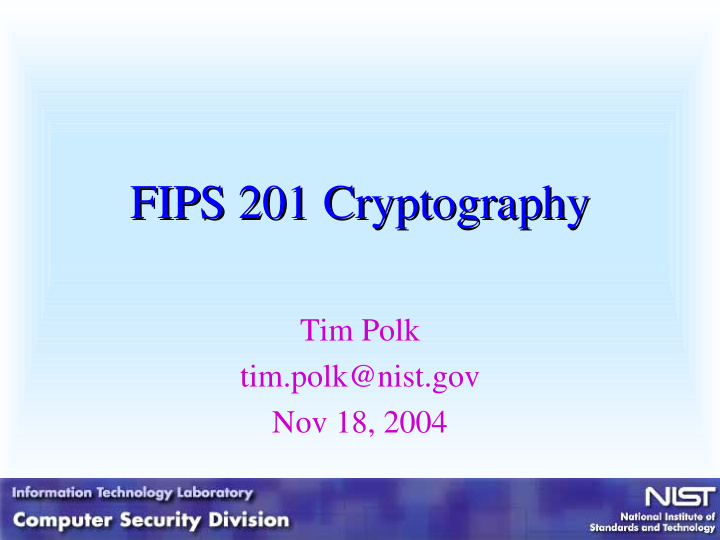 fips 201 cryptography fips 201 cryptography