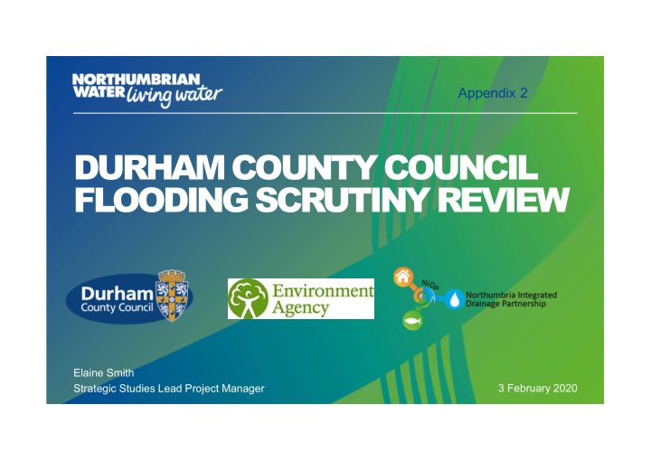 durham county council flooding scrutiny review