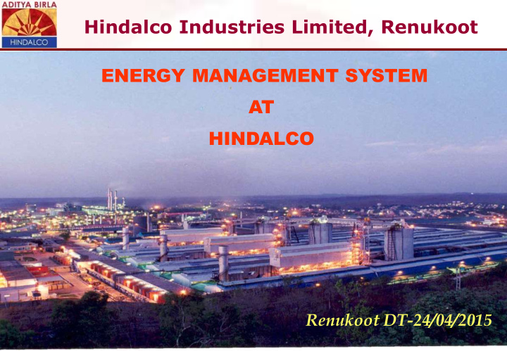 hindalco industries limited renukoot
