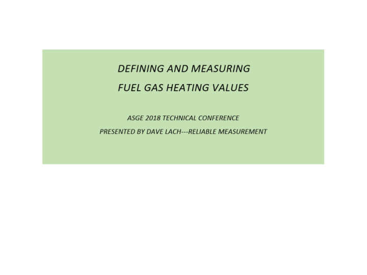 what is heating value why is it important what is heating