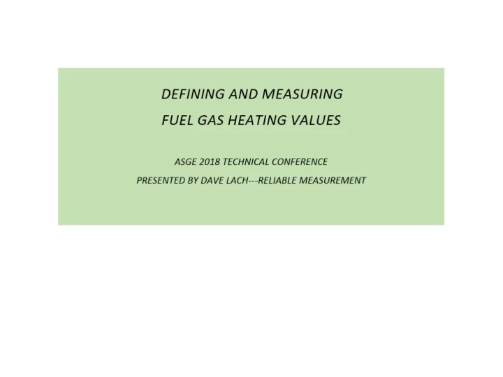 what is heating value why is it important what is heating