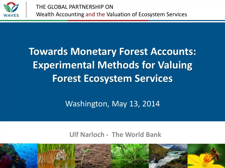 washington may 13 2014 ulf narloch the world bank 1 why