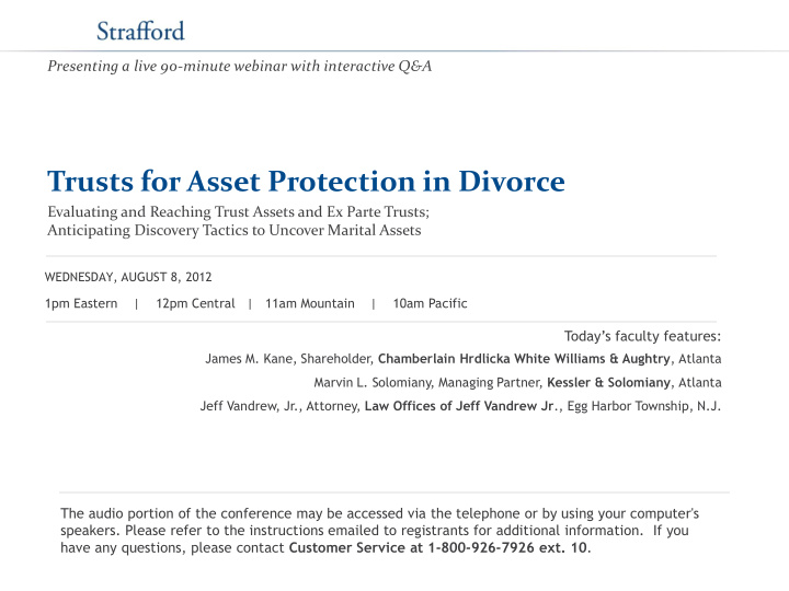 trusts for asset protection in divorce evaluating and