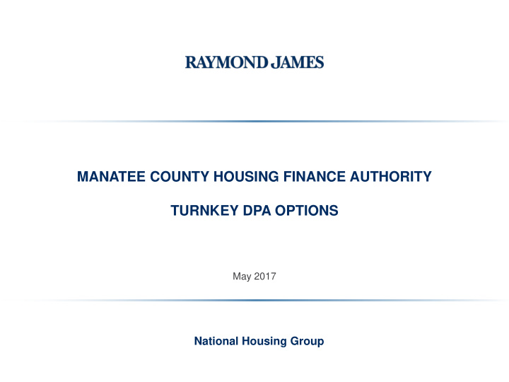 manatee county housing finance authority turnkey dpa