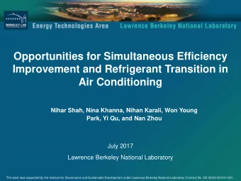 Air Conditioning  Nihar Shah, Nina Khanna, Nihan Karali, Won Young  Park, Yi Qu, and Nan Zhou  July