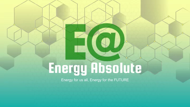 energy absolute