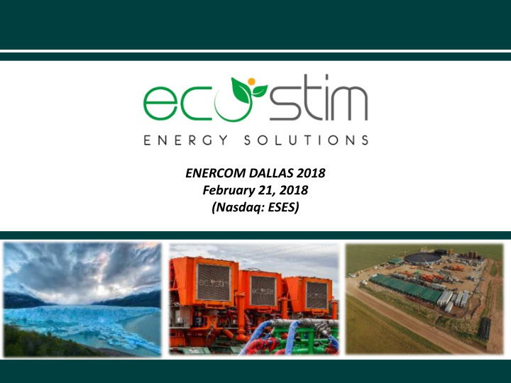 enercom dallas 2018 february 21 2018 nasdaq eses