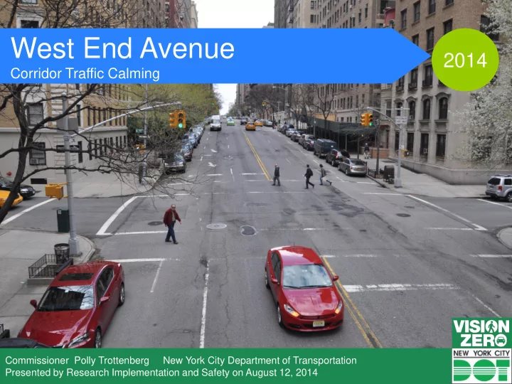west end avenue